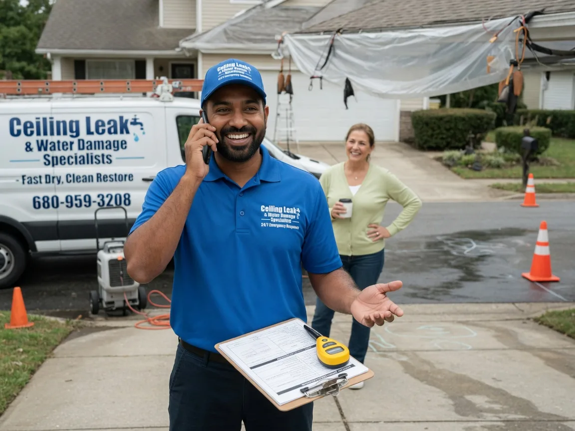 Ceiling Leak Cleanup Montrose, MO FAQs